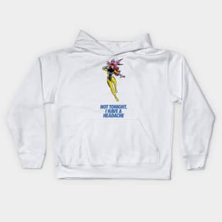 Not tonight. Kids Hoodie